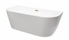 Besco Vica New 150 + klik-klak chrom z przelewem slim WAS150VN